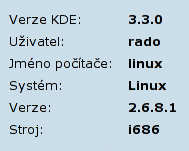 kernel 2.6.8.1 a KDE 3.3.0