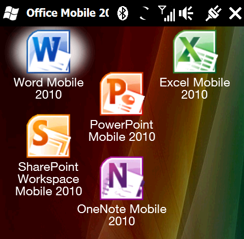 Office 2010 Mobile