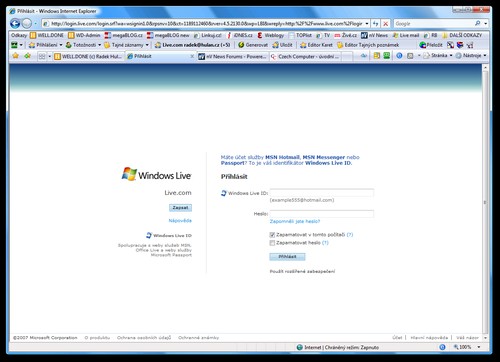 IE7 + IE7Pro + Roboform