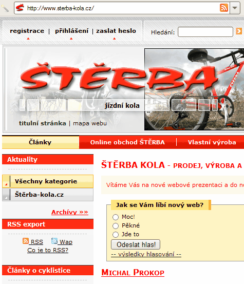 www.STERBA-KOLA.cz