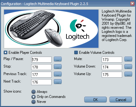 Logitech WinAmp plugin