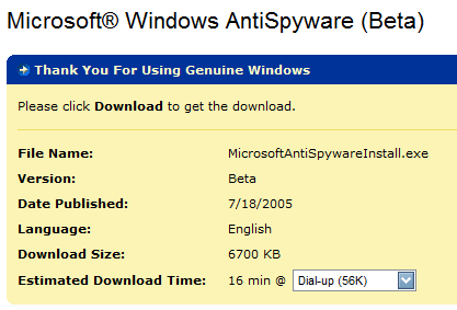Genuine Windows Advantage